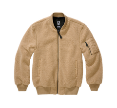 Brandit MA1 kabát Sherpa, camel