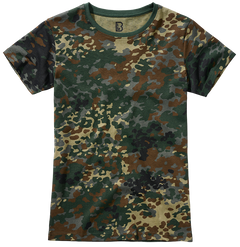 Brandit női póló, flecktarn