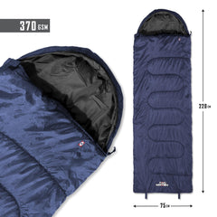 Pentagon Major hálózsák 0°C/+10°C, sötétkék