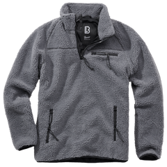 Brandit Teddyfleece Troyer polár kabát, anthracite