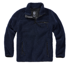Brandit Teddyfleece Troyer polár kabát, tengerészkék
