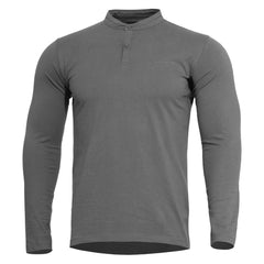 Pentagon Romeo Henley 2.0 hosszú ujjú póló, szürke