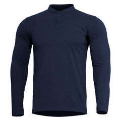 Pentagon Romeo 2.0 hosszú ujjú gombos póló, midnight blue