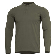 Pentagon Romeo Henley 2.0 hosszú ujjú póló, olívazöld