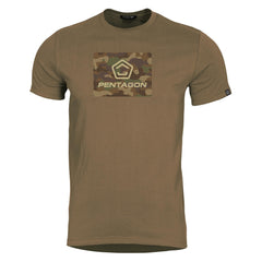 Pentagon Spot Camo póló, coyote