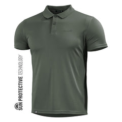 Pentagon Anassa galléros póló, camo green