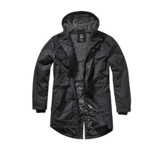Brandit Marsh Lake Teddyparka, fekete