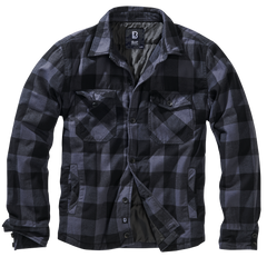 Brandit Lumberjacket kabát, szürke fekete