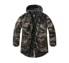 Brandit Marsh Lake teddyparka, darkcamo