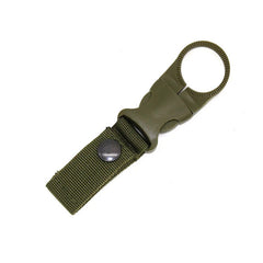 DRAGOWA Tactical Oasis nejlonpalack-tartó karabinerrel túra, zöld