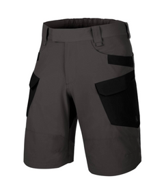 Helikon-Tex OTS 11" taktikai rövidnadrág VersaStrecth kültéri Versa Stretch Lite Strecth, Ash Grey / Black