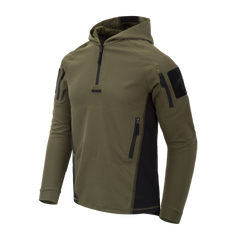 Helikon-Tex Range Hoodie TopCool kapucnis pulóver, olívazöld/fekete