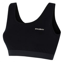 HUSKY Mebra női sport melltartó, fekete, L