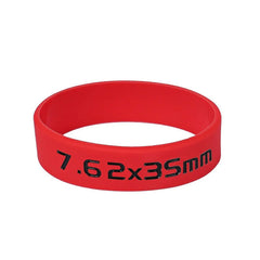 Leguon Torque 7,62 mm gumi tárjelölő szalag, piros-fekete