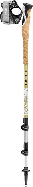 LEKI Cross Trail TA túrabot, fehér-aranyasbarna-fekete, 100 - 135 cm