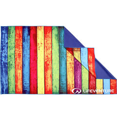 Lifeventure SoftFibre törölköző, striped planks