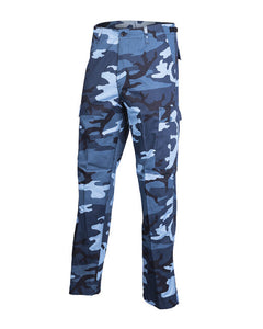 Mil-Tec US BDU RANGER nadrág típus, sky blue camo