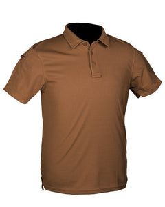 Mil-Tec TACTICAL galléros póló, coyote