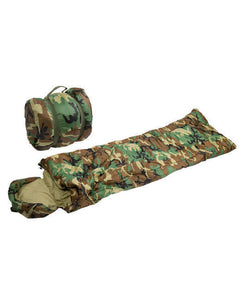 Mil-Tec PILOT hálózsák woodland +/- 0°C