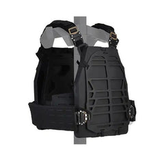 DRAGOWA Outlaw Tactical taktikai lemeztartó, fekete