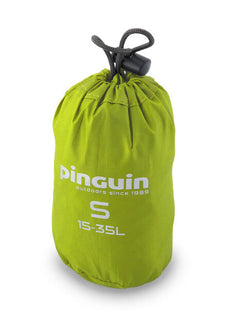 Pinguin Raincover hátizsákhuzat 15-35L, sárga-zöld