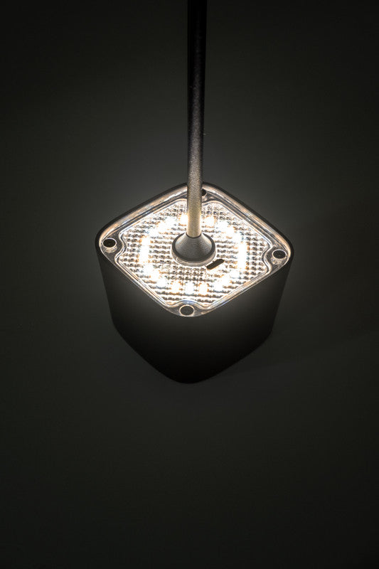 Brunner Quadrilux Mini lámpa, fekete