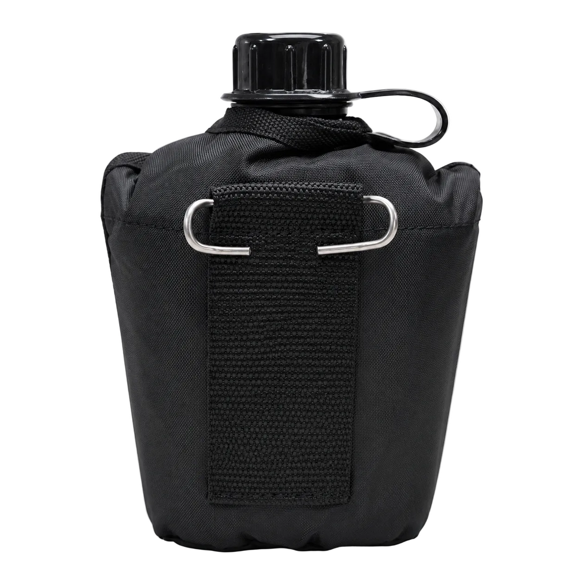 Dragowa Tactical tábori kulacs 800 ml, fekete