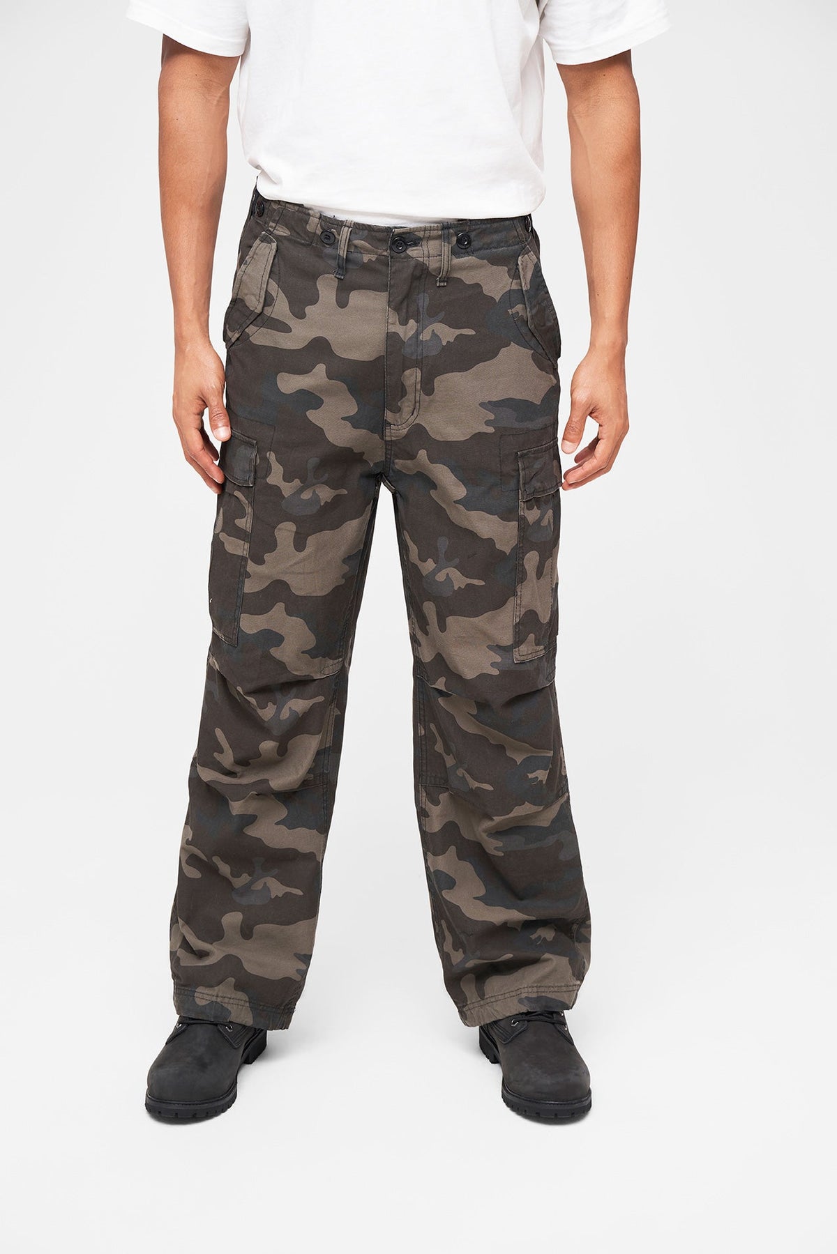 Brandit M65 Vintage nohavice, darkcamo