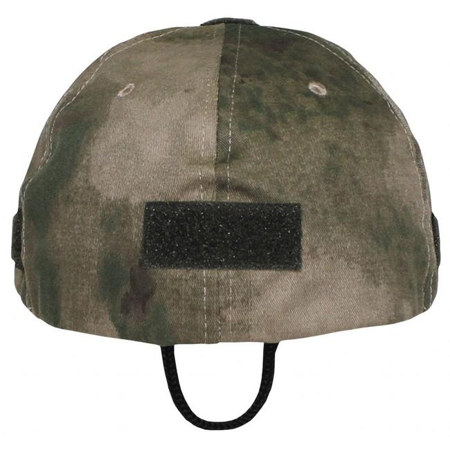 MFH Operations baseball sapka Velcro panelokkal, HDT camo FG