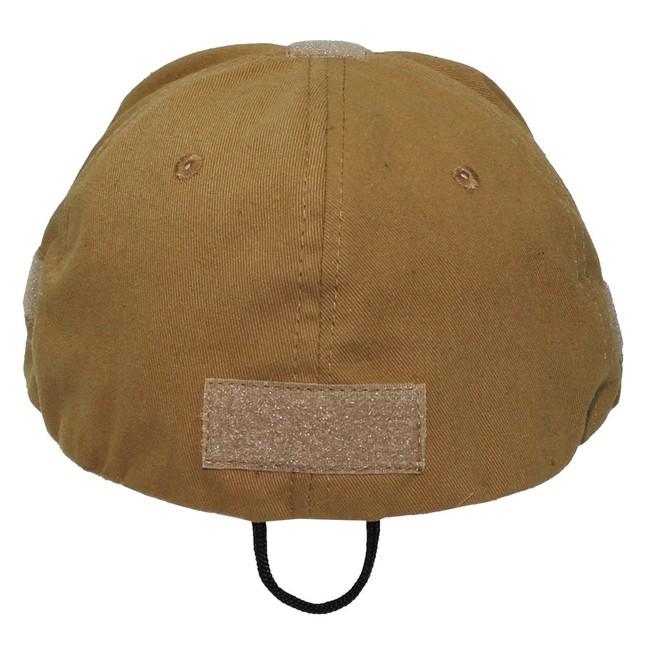 MFH Operations baseball sapka Velcro panelokkal, coyote tan