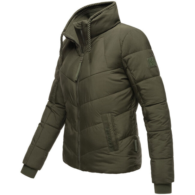 Navahoo Liebesfee női téli kabát, dark olive
