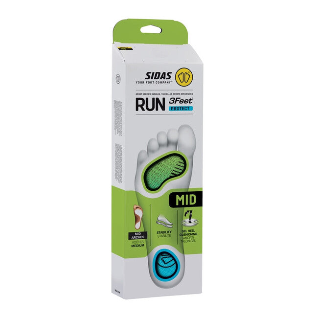 Sidas Run 3Feet Protect Mid talpbetét támogatással