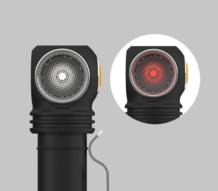 ArmyTek Wizard C2 WR fejlámpa LED mágneses tartóval akkumulátoros táplálás 1100 lm 3 h 65 g, White & Red