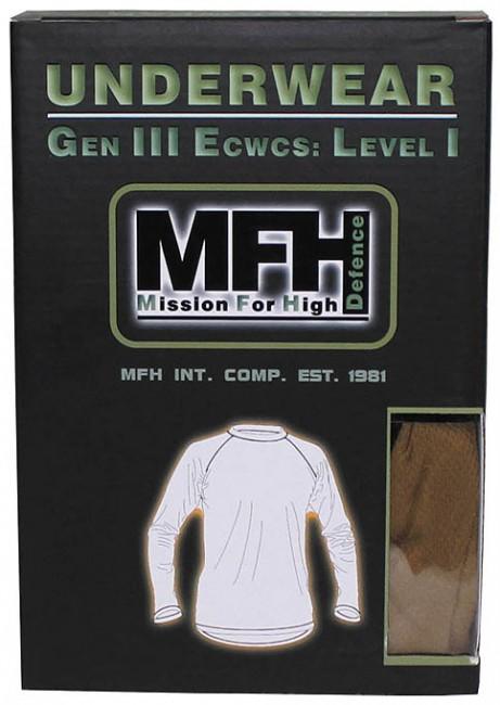 MFH férfi hosszú ujjú termo aláöltözet, olívazöld, level 1