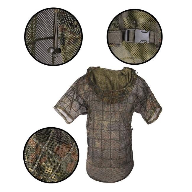 Mil-Tec Ghillie Sniper álcaöltözet, flecktarn