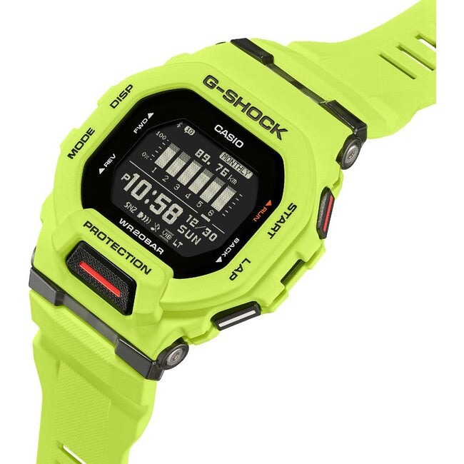 Casio G-Shock GBD-200-9ER óra, fekete/sárga