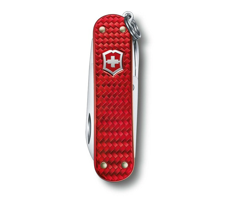Victorinox Classic SD Precious Alox Iconic Red multifunkciós kés 58 mm, piros