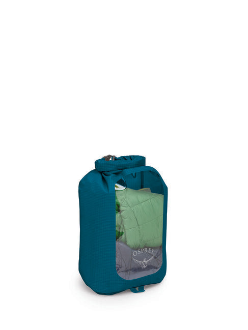 OSPREY DRY SACK 12 W/WINDOW vízálló zsák, waterfront blue