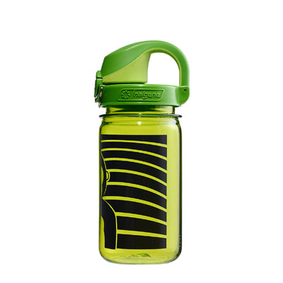 Nalgene Grip-n-Gulp Sustain gyerek vízpalack, green monkey, 0,35 L