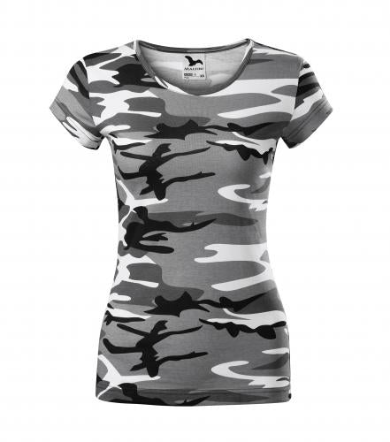 Malfini Camouflage póló 150g/m2, grey