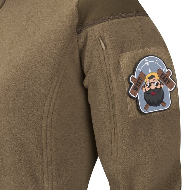 Helikon-Tex CUMULUS női Heavy Fleece pulóver, Coyote