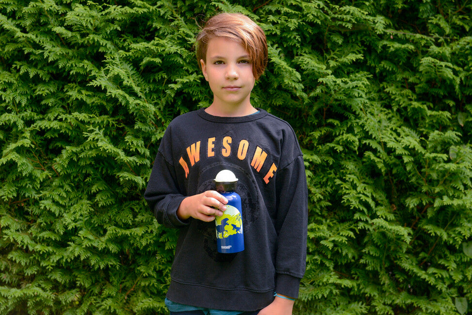 SIGG Kids alumínium ivópalack Glow Moon Dinos, 0,4 l