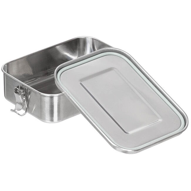 Fox Outdoor Premium ebéddoboz rozsdamentes acél kb. 19 x 14,5 x 6,5 cm, Premium, rozsdamentes acél