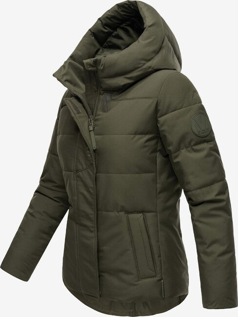 Marikoo Elira16 női téli kabát, Dark olive