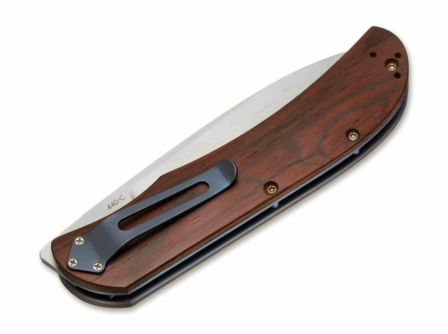 BÖKER® Exskelibur I zsebkés 8,9 cm, Cocobolo fa, titán