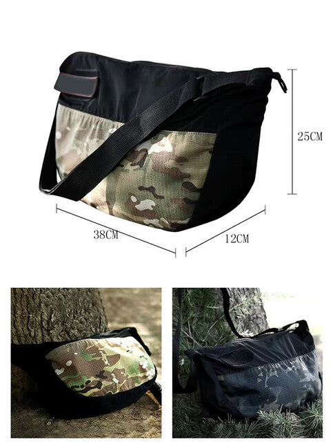 DRAGOWA Tactical Helix válltáska, CP black