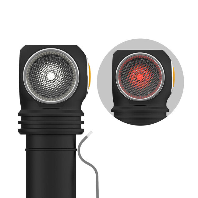 ArmyTek Wizard C2 WR fejlámpa LED mágneses tartóval akkumulátoros táplálás 1100 lm 3 h 65 g, White & Red