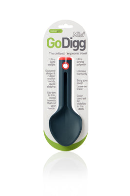 Humangear GoDigg Mini ásó, szürke, piros