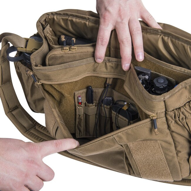 Helikon-Tex URBAN válltáska Cordura, Shadow Grey, Large