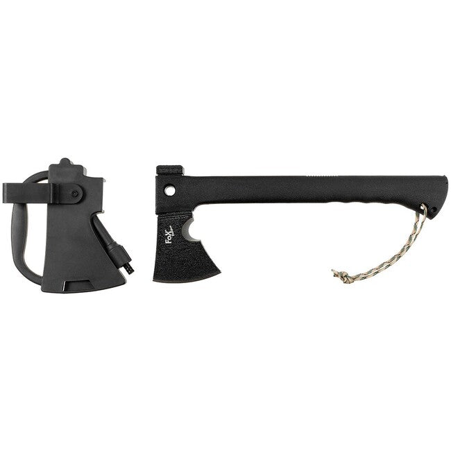 Fox Outdoor Fejsze Survival tok nejlon markolattal, fekete